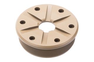 Silencer Co .30 caliber Bravo front cap, Flat Dark Earth